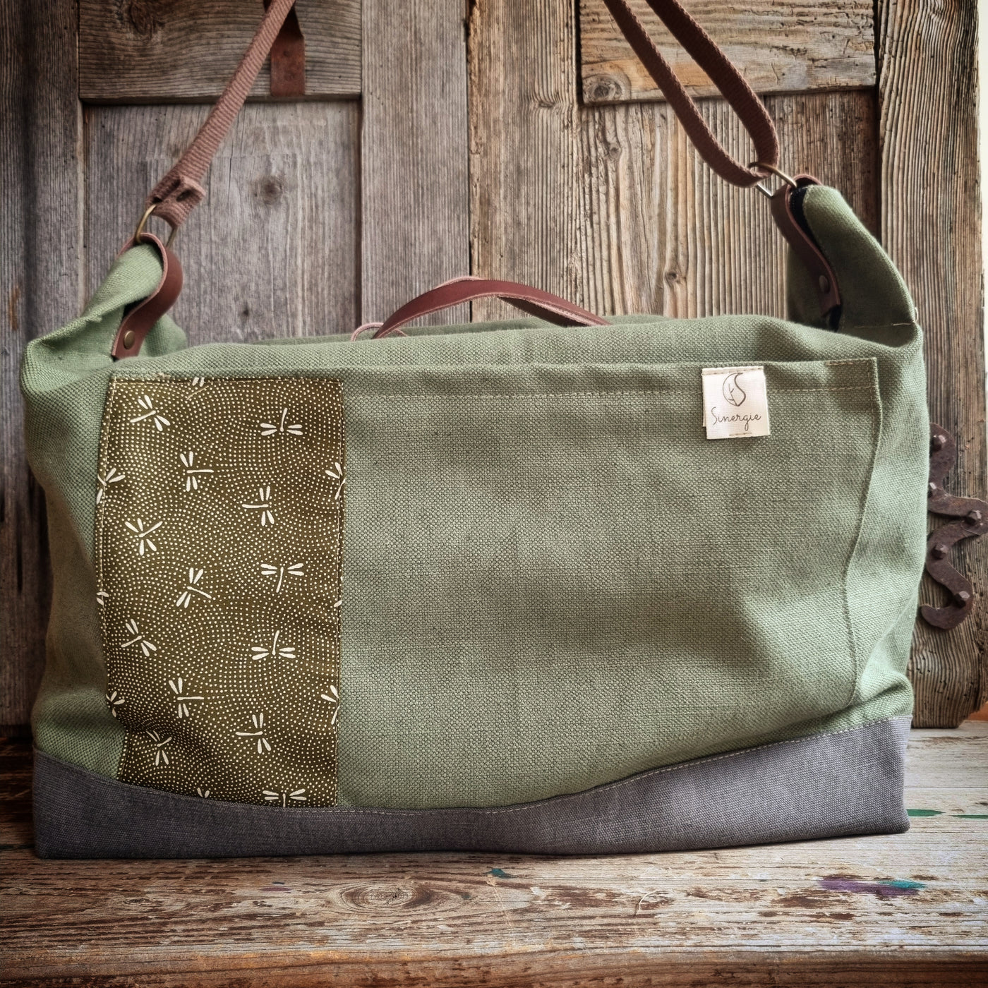 Larice borsa da viaggio verde