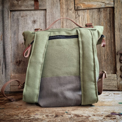 Olmo zaino da viaggio verde