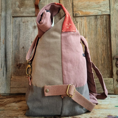 Olmo zaino da viaggio viola bordeaux