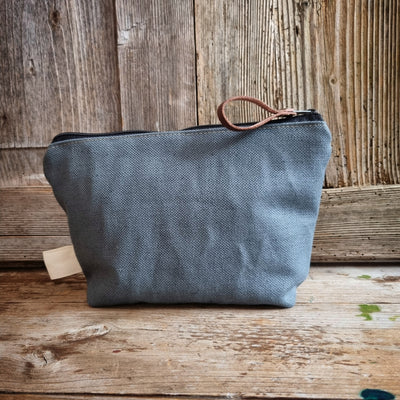Mugo trousse da viaggio ardesia ocra
