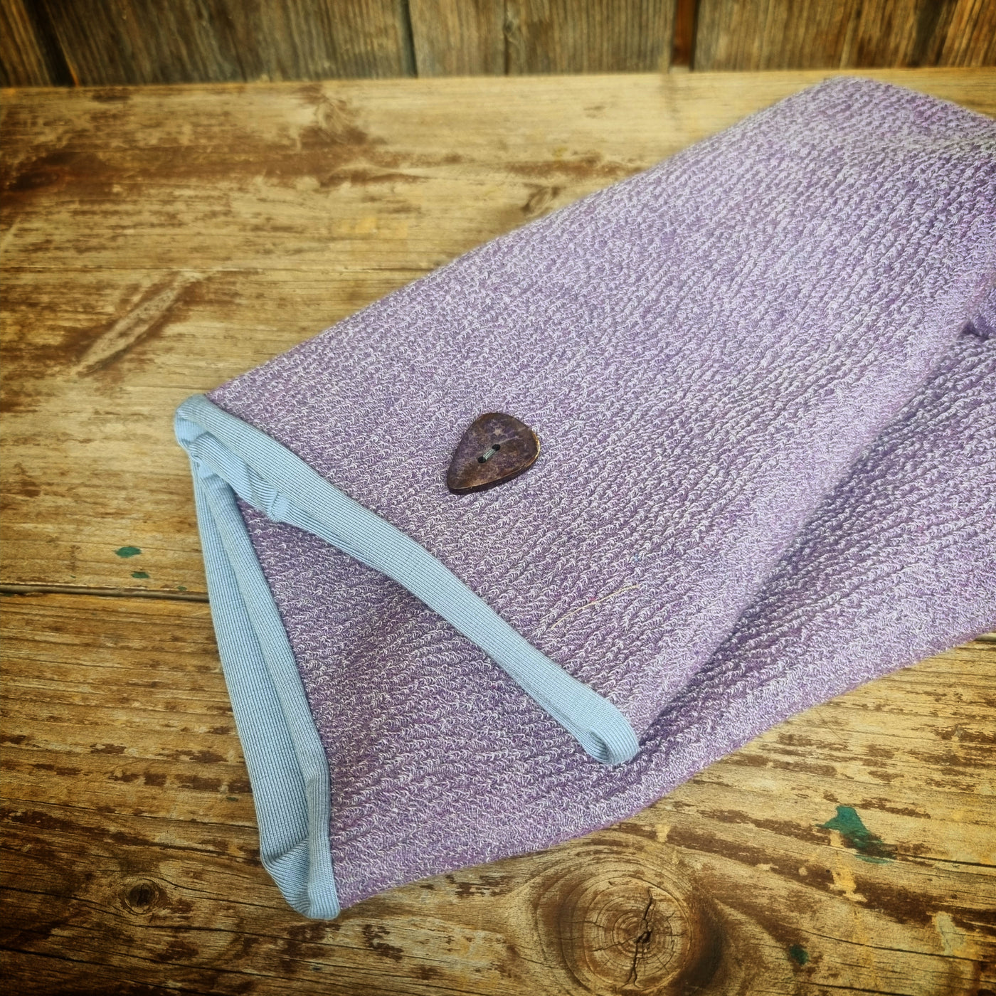 Nido scaldacollo viola